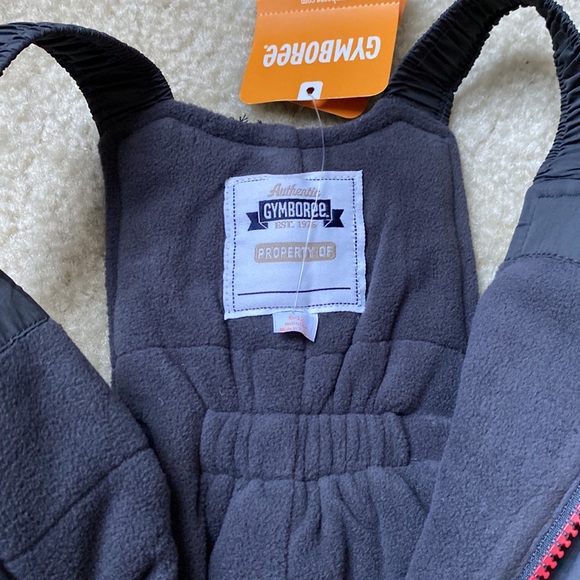 Gymboree 6-12mo snowsuit snowbibs NWT - Picture 5 of 9